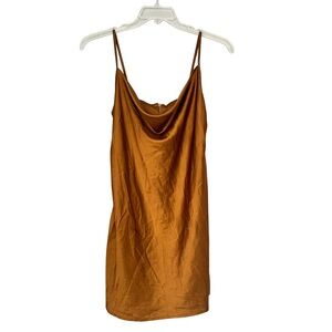 Coco Brown Slip Dress